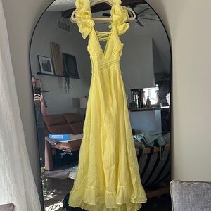 Storia Sunny Yellow Maxi Dress